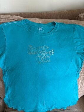 Hang Ten Classic Aqua Short Sleeve Graphic Tee